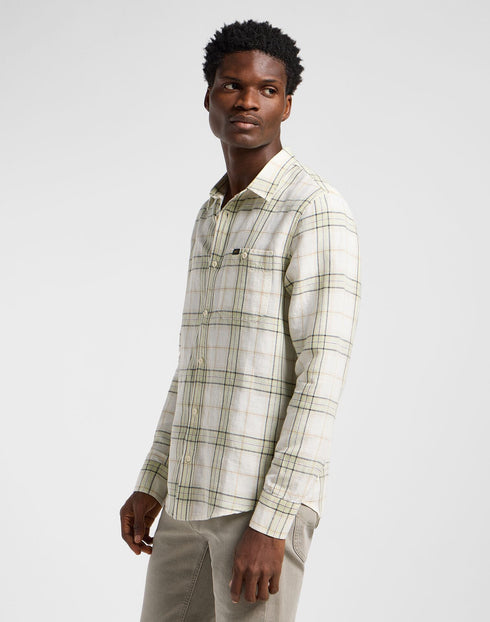 Lee Men's Leesure Shirt In Sage