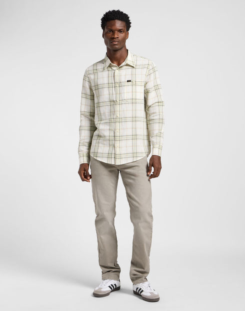 Lee Men's Leesure Shirt In Sage
