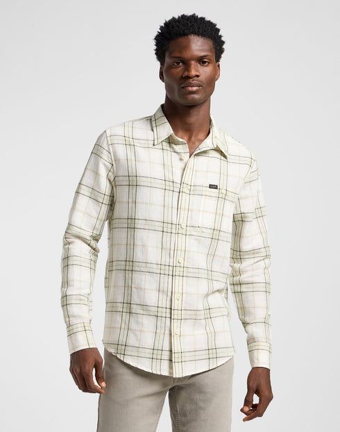 Lee Men's Leesure Shirt In Sage