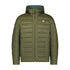 Lee Men's Light Puffer Jacket in Olive Night