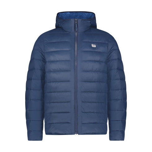 Lee Men's Light Puffer Jacket in Rivet Navy - Rodeo In