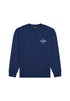 Lee Men's Logo Crew Sweatshirt in True Navy