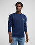 Lee Men's Logo Crew Sweatshirt in True Navy