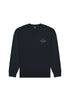 Lee Men's Logo Crew Sweatshirt in Unionall Black
