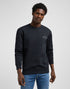 Lee Men's Logo Crew Sweatshirt in Unionall Black