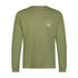 Lee Men's Long Sleeve Frontier T-Shirt In Mercantile Green - Rodeo In