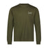 Lee Men's Long Sleeve Med Wobbly T-Shirt In Olive Night