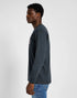 Lee Men's Long Sleeve Seasonal T-Shirt In Washed Black