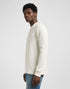 Lee Men's Long Sleeve Waffle T-Shirt In Ecru - Rodeo In