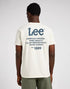 Lee Men's Loose Logo T-Shirt In Ecru - Rodeo In