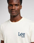 Lee Men's Loose Logo T-Shirt In Ecru - Rodeo In