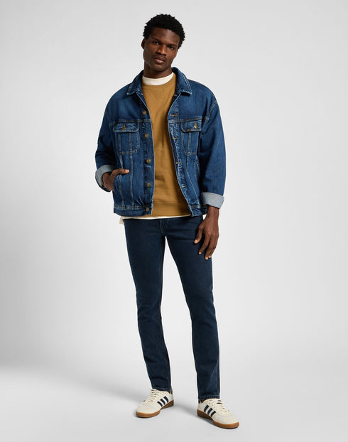 Lee Men's Luke Low Stretch Jeans in Dark Room