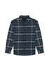 Lee Men's Mercantile Shirt In Vintage Blue Plaid - Rodeo In