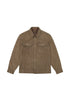 Lee Men's Overshirt In Brown Jasper - Rodeo In