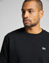 Lee Men's Patch Crew Sweatshirt In Black