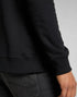 Lee Men's Patch Crew Sweatshirt In Black