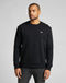 Lee Men's Patch Crew Sweatshirt In Black