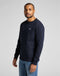 Lee Men's Patch Crew Sweatshirt in Midnight Navy