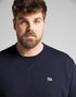 Lee Men's Patch Crew Sweatshirt in Midnight Navy