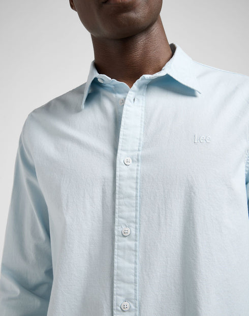 Lee Men's Patch Shirt In Dew