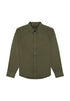 Lee Men's Patch Shirt In Olive Gray