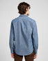 Lee Men's Patch Shirt In Rinse - Rodeo In