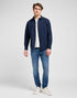 Lee Men's Patch Shirt In Rivet Navy - Rodeo In