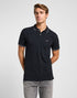 Lee Men's Pique Polo In Black - Rodeo In