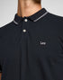 Lee Men's Pique Polo In Black - Rodeo In