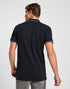 Lee Men's Pique Polo In Black