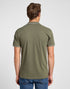 Lee Men's Pique Polo In Olive Groove