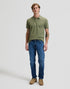Lee Men's Pique Polo T-Shirt In Mercantile Green - Rodeo In