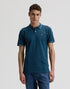 Lee Men's Pique Polo T-Shirt In Orion Blue - Rodeo In