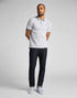 Lee Men's Pique Polo T-Shirt in Sharp Grey Melee - Rodeo In