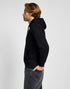 Lee Men's Plain Hoodie in Unionall Black