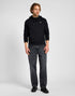 Lee Men's Plain Hoodie in Unionall Black