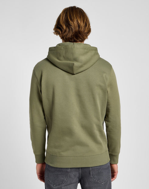 Lee Men's Plain Hoodie Mercantile Green