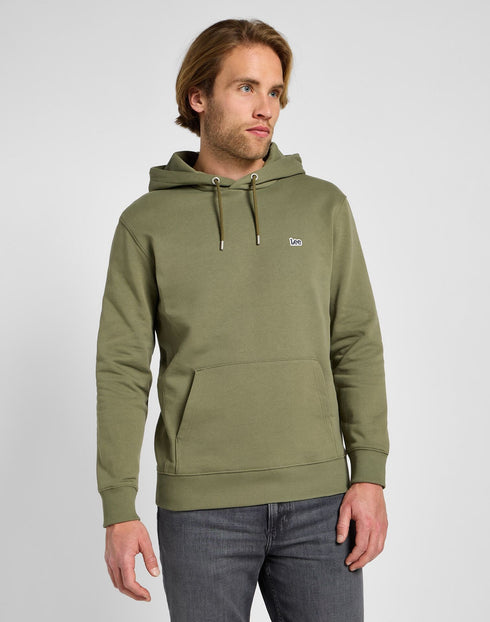 Lee Men's Plain Hoodie Mercantile Green