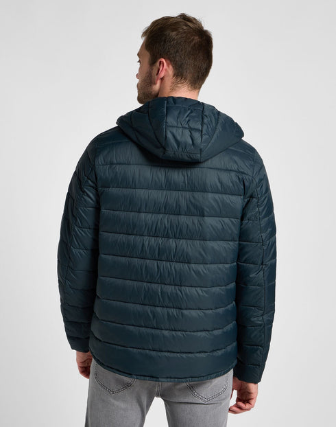 Lee Men's Puffer Jacket in Charcoal