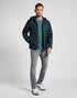 Lee Men's Puffer Jacket in Charcoal