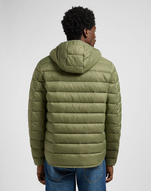 Lee Men's Puffer Jacket In Mercantile Green - Rodeo In