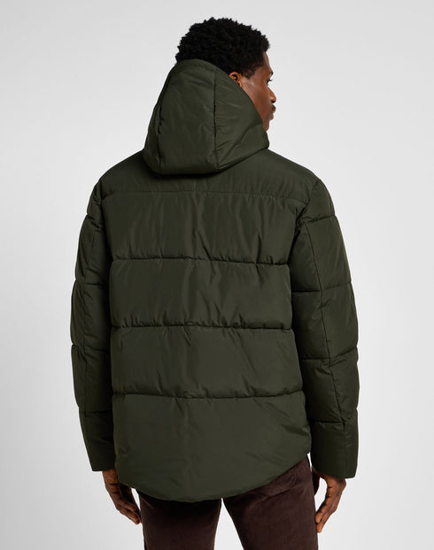 Lee Men's Puffer Jacket in Olive Night