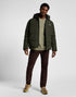 Lee Men's Puffer Jacket in Olive Night