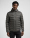 Lee Men's Puffer Jacket In Static Gray