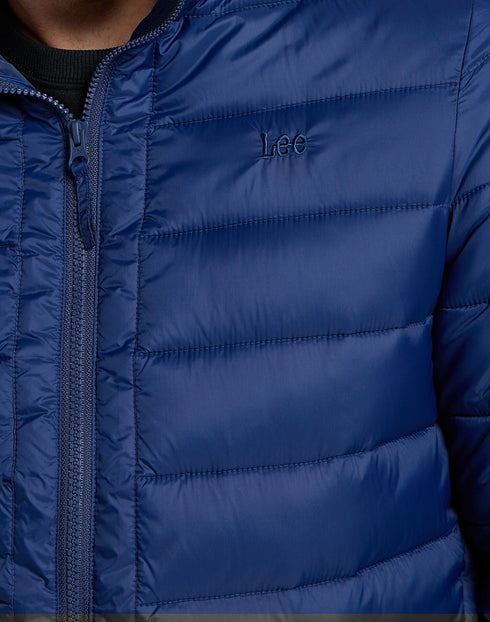 Lee Men's Puffer Jacket in True Navy - Rodeo In