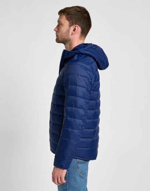 Lee Men's Puffer Jacket in True Navy