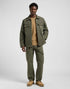 Lee Men's Quilted Workwear Jacket In Oak Moss - Rodeo In