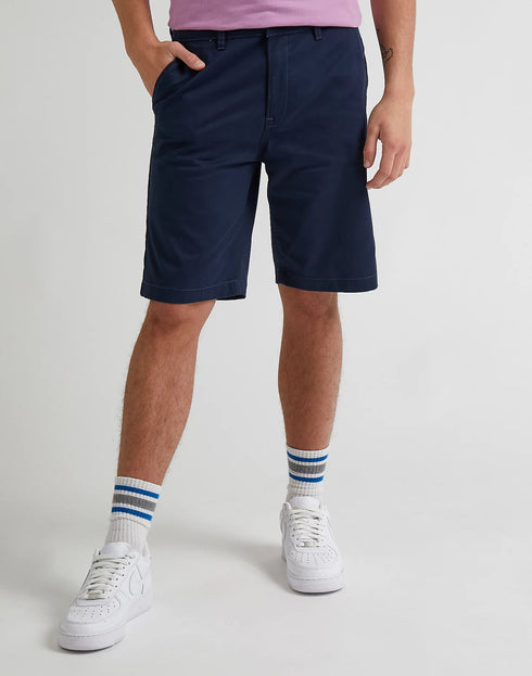 Lee Men's Regular Chino Shorts In Deep navy