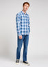 Lee Men's Regular Shirt in Atlantic Bright White - Rodeo In