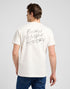 Lee Men's Relaxed Graphic T-Shirt in Ecru - Rodeo In